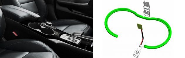 Automotive 16 Infiniti Q30 Interior Illumination